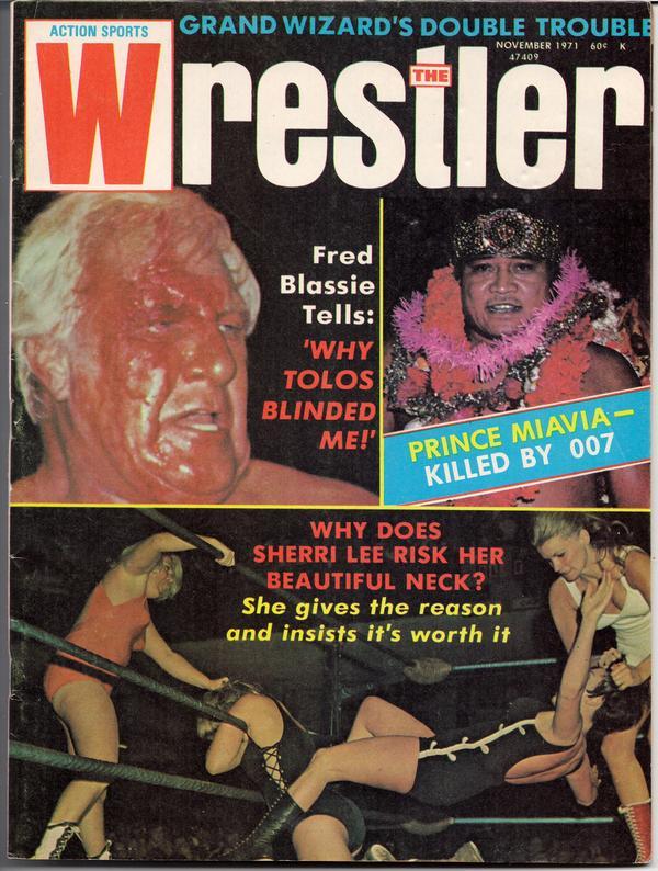 The Wrestler November 1971 Magazine PWcatalog