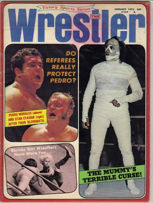The Wrestler January 1972 Magazine PWcatalog