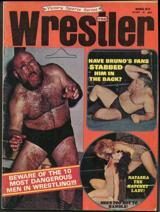 The Wrestler March 1973 Magazine PWcatalog