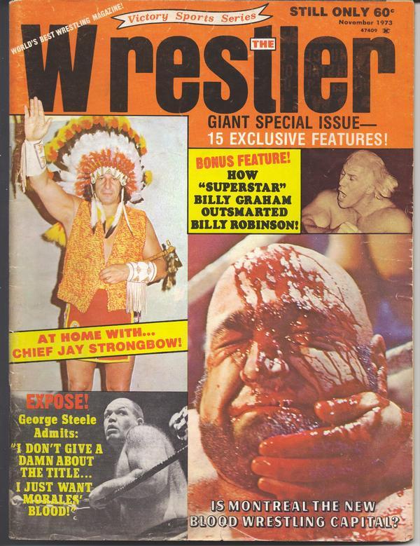 The Wrestler November 1973 Magazine PWcatalog