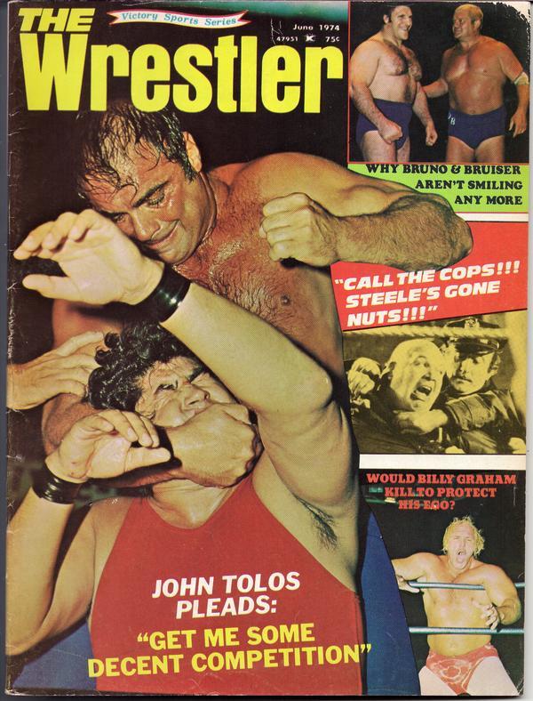 The Wrestler June 1974 Magazine PWcatalog
