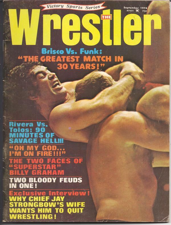 The Wrestler September 1974 Magazine PWcatalog