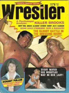 The Wrestler October 1974 Magazine PWcatalog