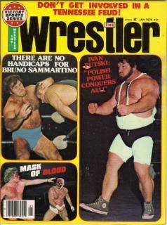 The Wrestler January 1976 Magazine PWcatalog