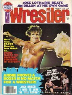 The Wrestler September 1976 Magazine PWcatalog