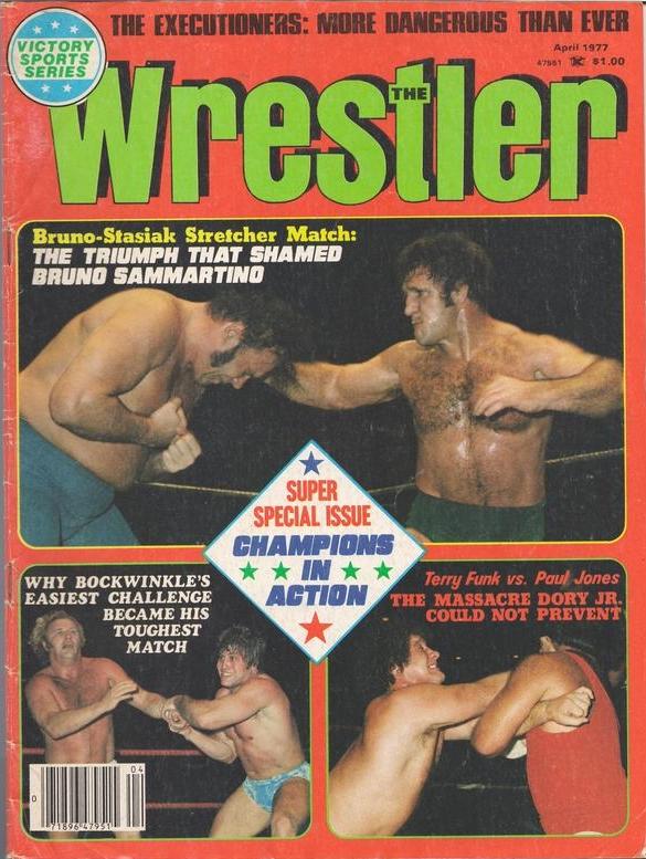 The Wrestler April 1977 Magazine PWcatalog