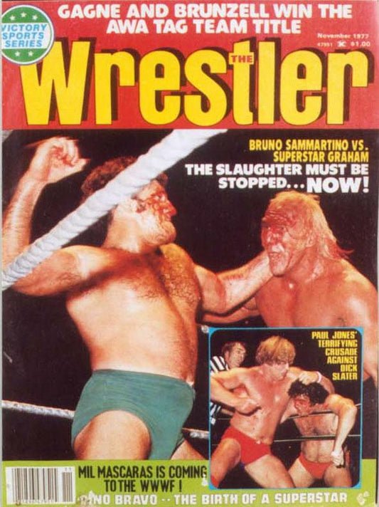 The Wrestler November 1977 Magazine PWcatalog