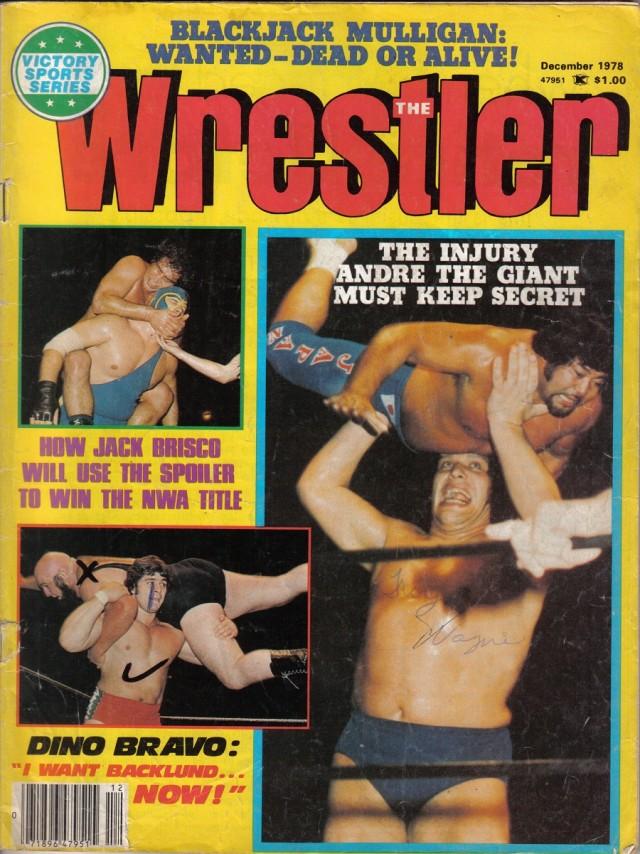 The Wrestler December 1978 Magazine PWcatalog