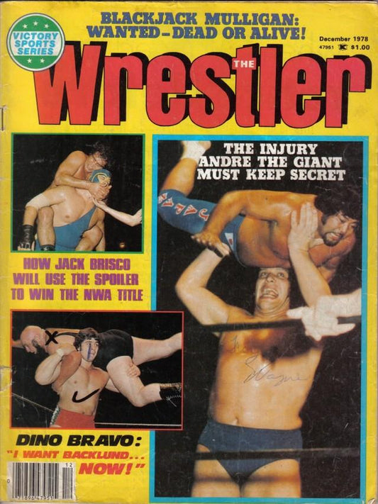 The Wrestler December 1978 Magazine PWcatalog