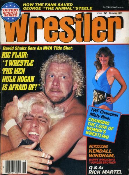The Wrestler October 1985 Magazine PWcatalog