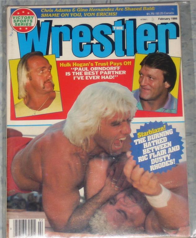 The Wrestler February 1986 Magazine PWcatalog