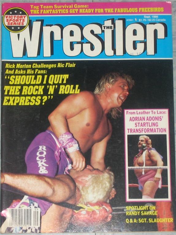 The Wrestler September 1986 Magazine PWcatalog