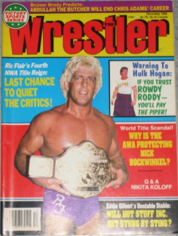 The Wrestler December 1986 Magazine PWcatalog