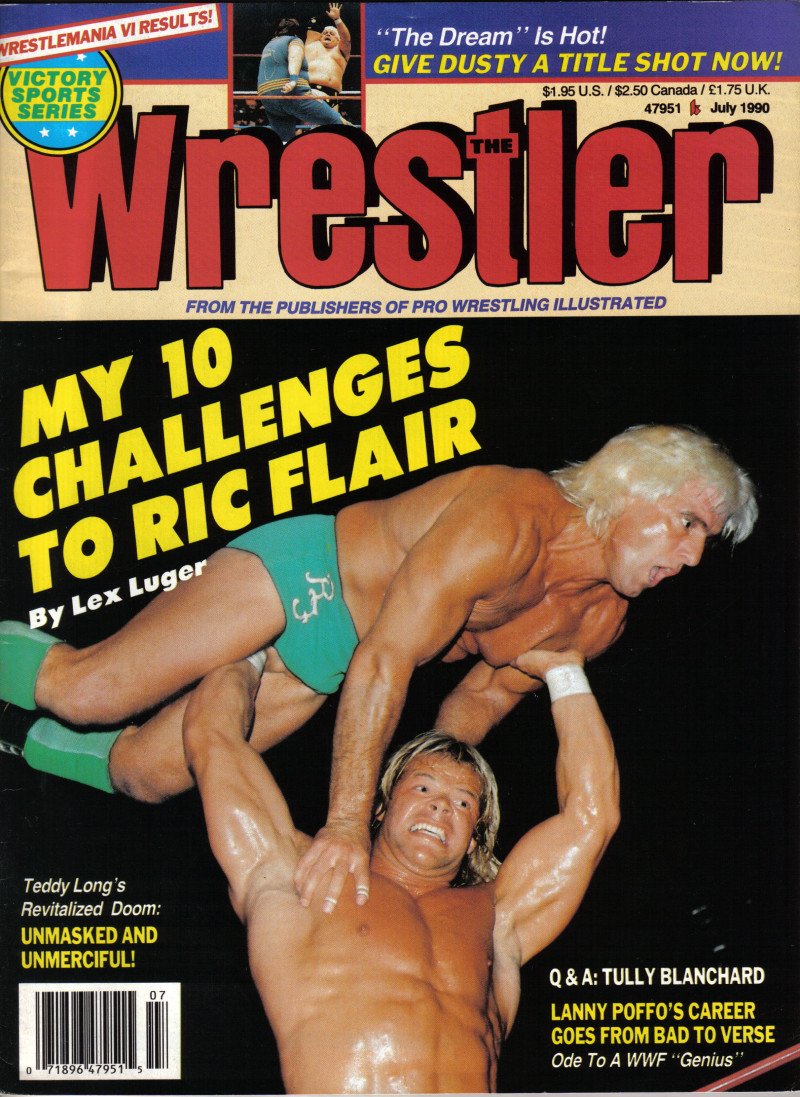 The Wrestler July 1990