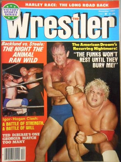 The Wrestler December 1981 Magazine PWcatalog