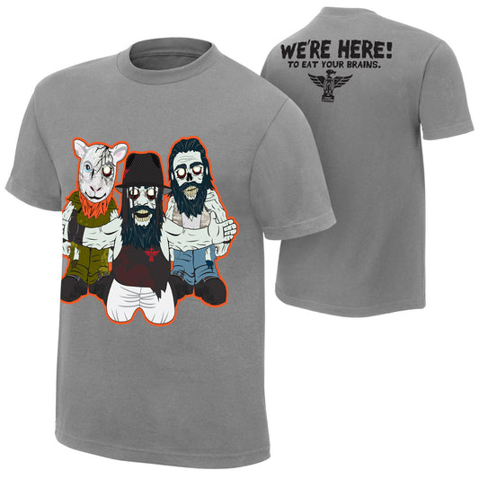The Wyatt Family We're Here Zombie T-Shirt Pwcatalog