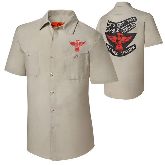 Wyatt Family Whole World in His Hands Work Shirt
