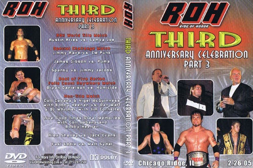 Third Anniversary Celebration Part Three DVDs & Videos PWcatalog