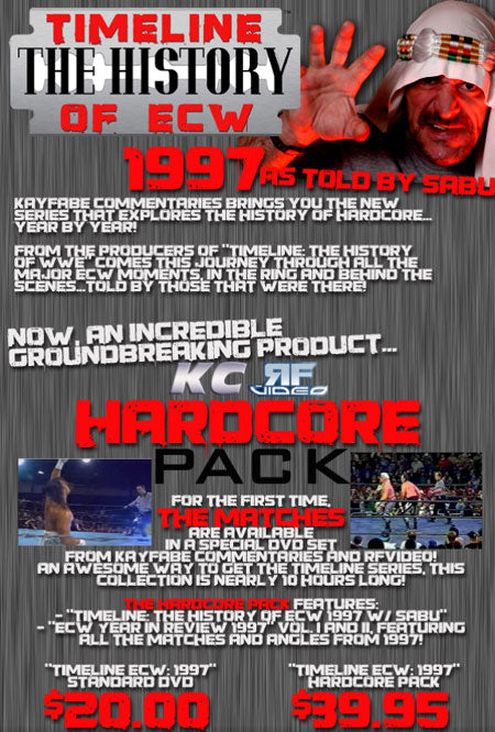 Timeline History of ECW  1997 Sabu