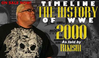 Timeline History of WWE 2000 Rikishi DVDs & Videos PWcatalog