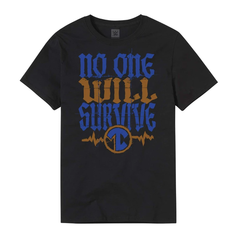 Tommaso Ciampa No One Will Survive Authentic T-Shirt (2021) Pwcatalog