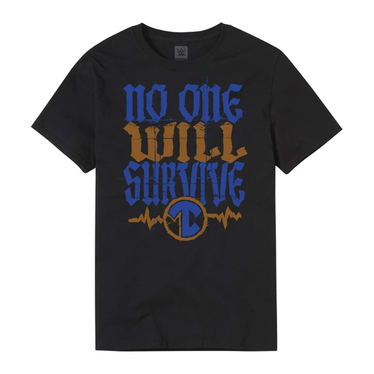 Tommaso Ciampa No One Will Survive Authentic T-Shirt (2021) Pwcatalog