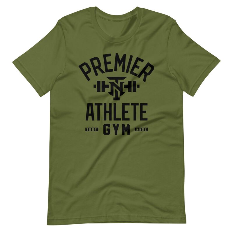 Tony Nese Premier Athlete Gym T-Shirt Pwcatalog