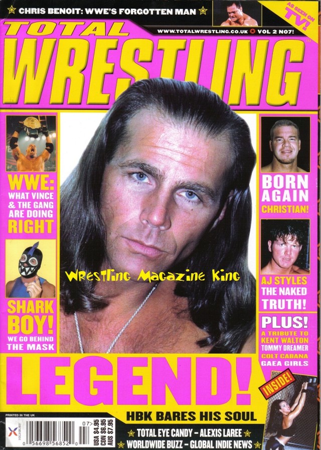 Total Wrestling November 2003 Magazine PWcatalog