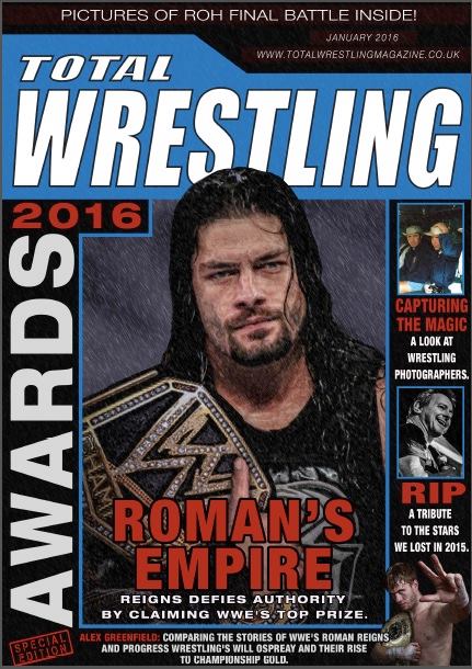 Total Wrestling January 2016 Magazine PWcatalog