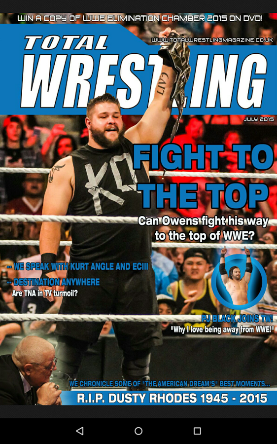 Total Wrestling July 2015 Magazine PWcatalog