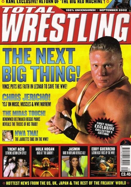 Total Wrestling September 2002 Magazine PWcatalog