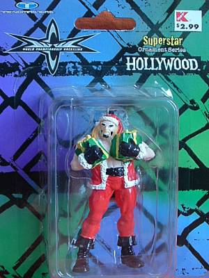 Hulk Hogan Christmas Ornament WCW 1999