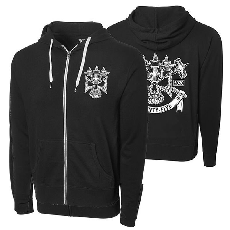 Triple H 25 Years Full-Zip Hoodie Sweatshirt Pwcatalog