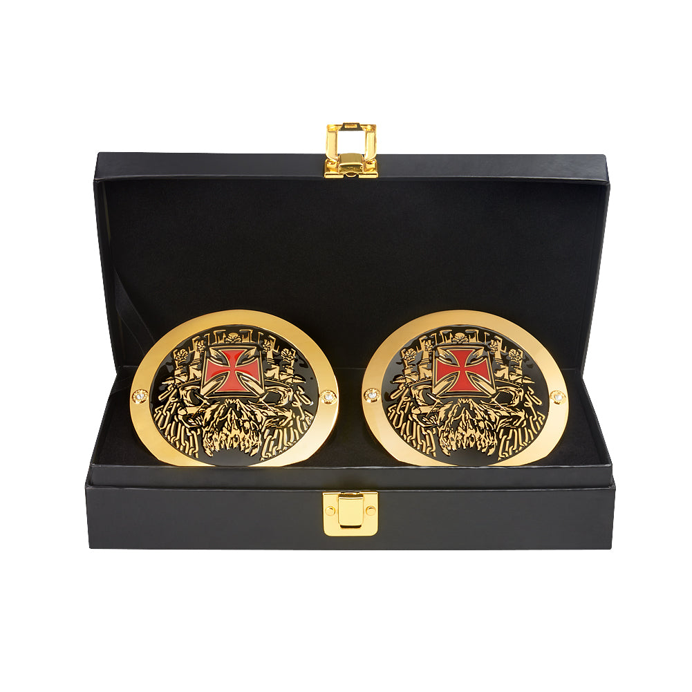 Triple H WWE World Heavyweight Championship Replica Title Side Plate Box Set Pwcatalog