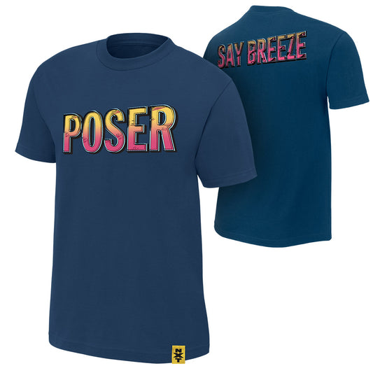Tyler Breeze Poser Authentic T-Shirt Pwcatalog