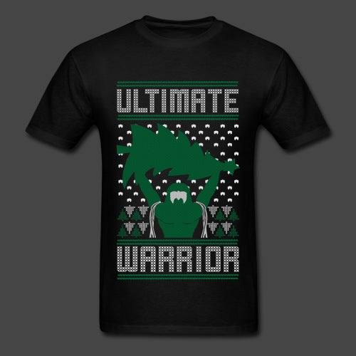Ultimate Warrior 2016 Limited Edition Ugly Black Christmas Shirt