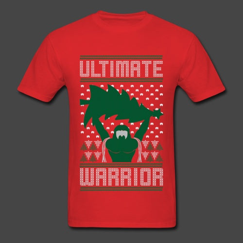 Ultimate Warrior 2016 Limited Edition Ugly Red Christmas Shirt