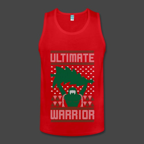 Ultimate Warrior 2016 Limited Edition Ugly Red Christmas Tank