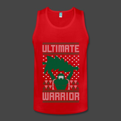 Ultimate Warrior 2016 Limited Edition Ugly Red Christmas Tank Pwcatalog