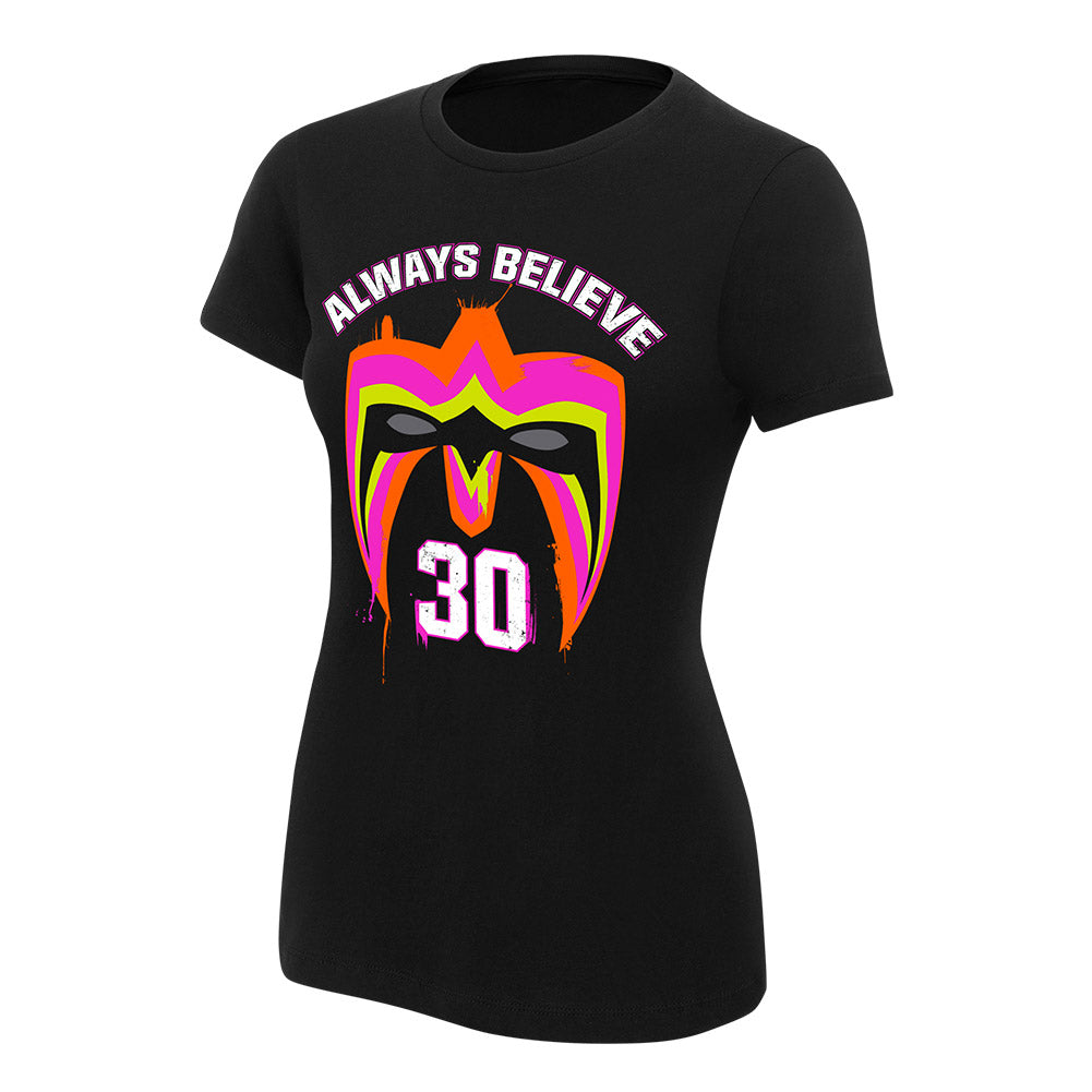 Ultimate Warrior 30 Years Women's Special Edition T-Shirt Pwcatalog