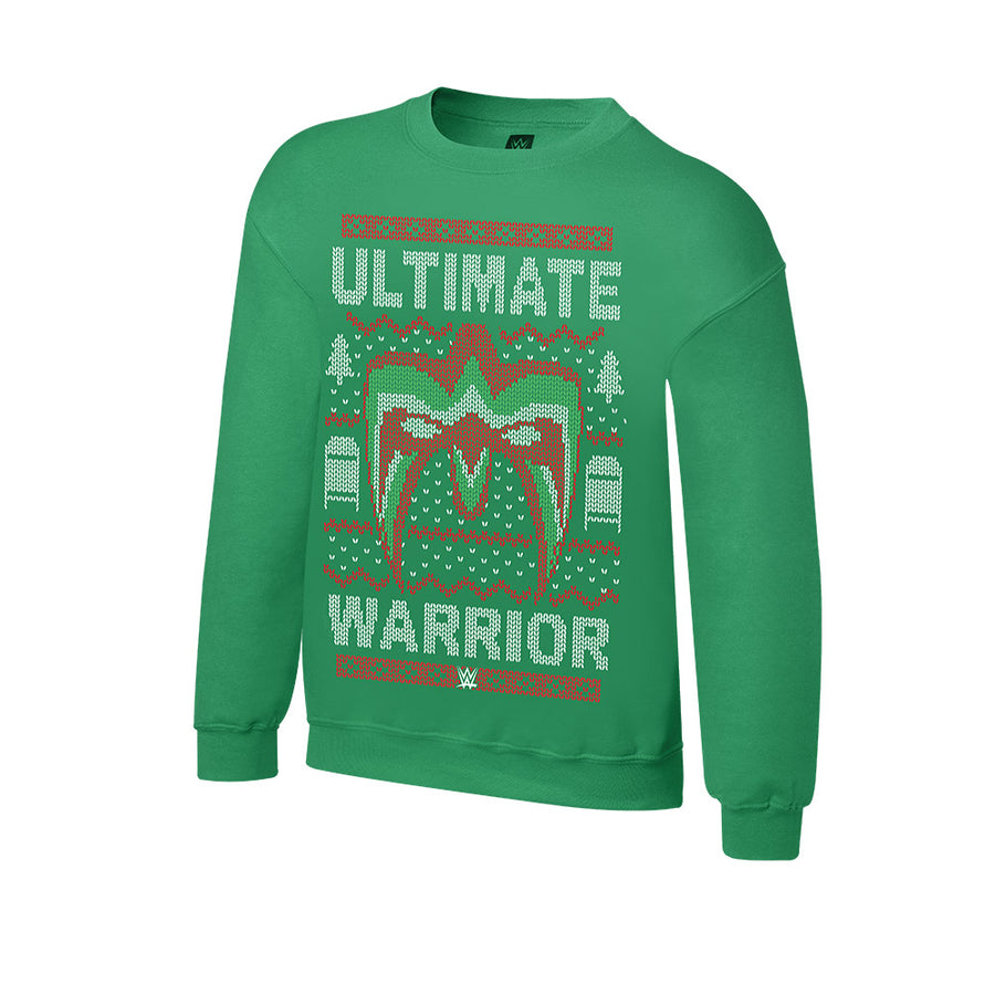 Ultimate Warrior Ugly Holiday Sweatshirt Pwcatalog