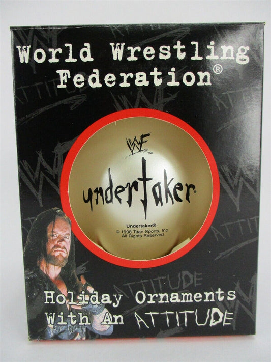 WWF Undertaker Christmas Ornament 1999