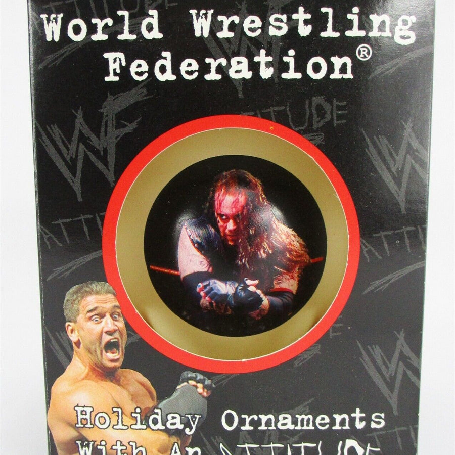 WWF Undertaker Christmas Ornament 1999 Pwcatalog