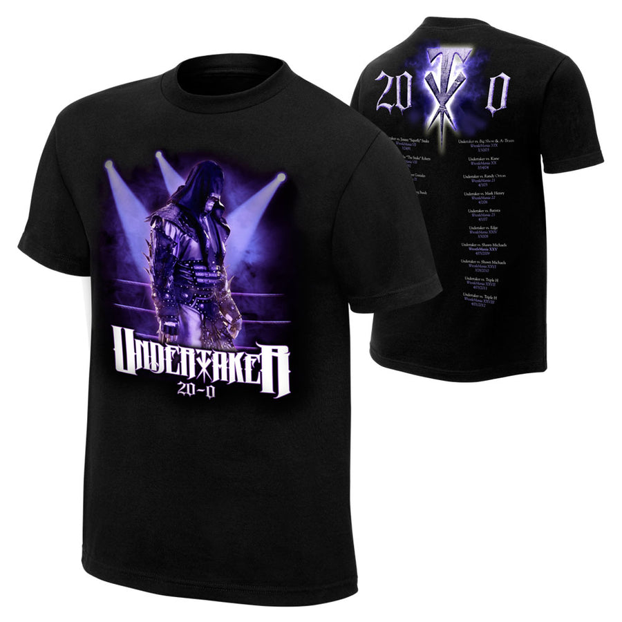 Undertaker 20-0 T-Shirt Pwcatalog