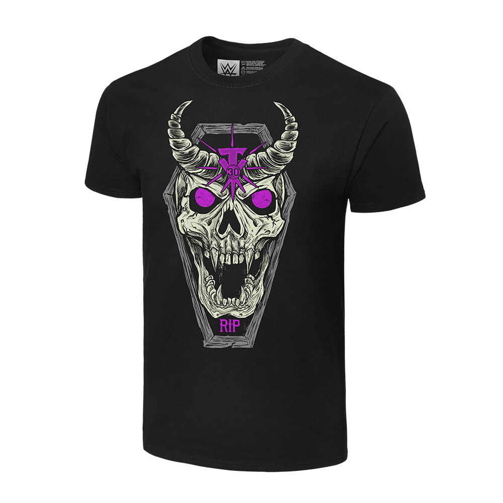 Undertaker 30 Years Demon Skull T-Shirt Pwcatalog
