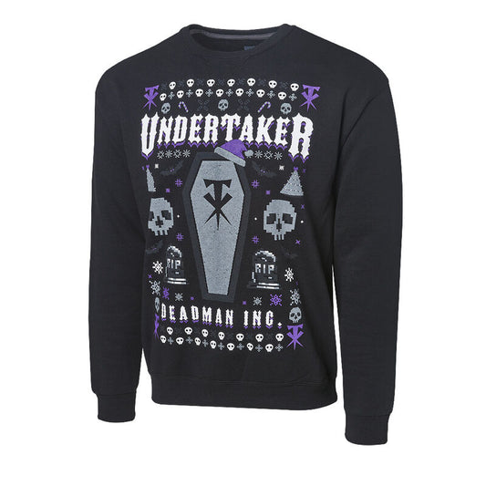 Undertaker Deadman Inc. Ugly Holiday Sweatshirt