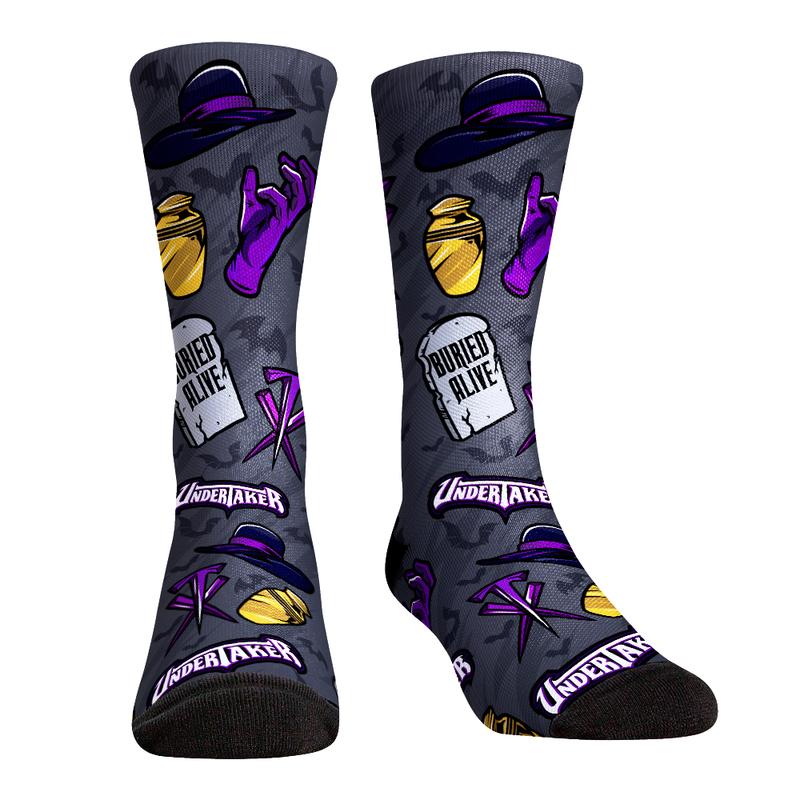 Undertaker Hyperoptic Icons Rock 'Em Socks Pwcatalog
