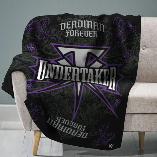 Undertaker Sleep Squad Fleece Throw Blanket