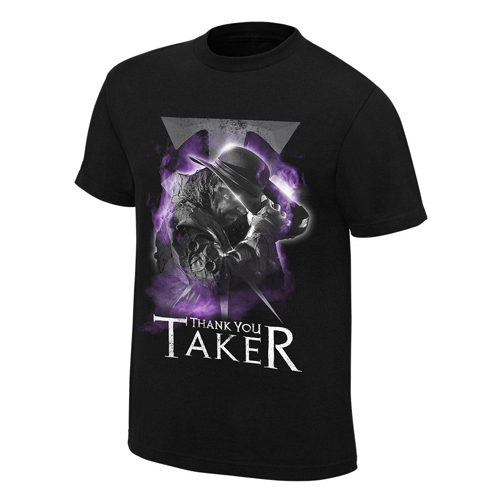 Undertaker Thank You Taker Photo T-Shirt Pwcatalog