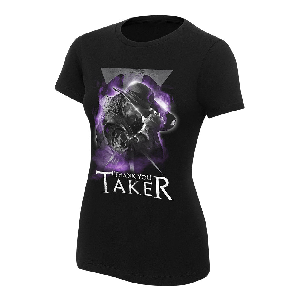 Undertaker Thank You Taker Women's Photo T-Shirt Pwcatalog